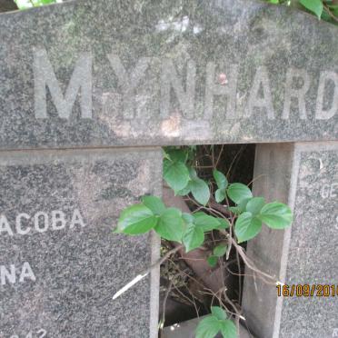 MYNHARDT Gerhardus Stephanus L. 1939-1984 &amp; Jacoba Johanna 1942-1981