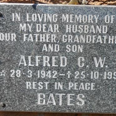 BATES Alfred C.W. 1942-1993