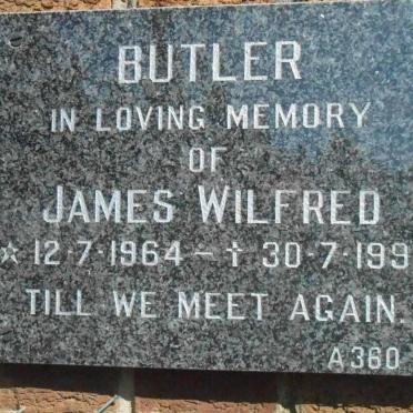 BUTLER James Wilfred 1964-1993