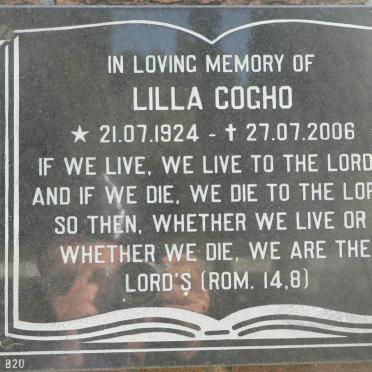 COGHO Lilla 1924-2006