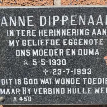 DIPPENAAR Anne 1930-1993