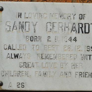 GERHARDT Sandy 1944-1990