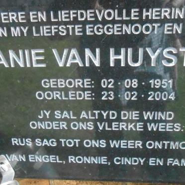 HUYSTEEN Manie, van 1951-2004