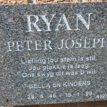 RYAN Peter Joseph 1946-1999