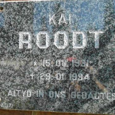 ROODT Kai 1931-1994