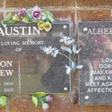 TAYLOR Albert James 1921-2009 :: AUSTIN Vernon Andrew  1934-2013