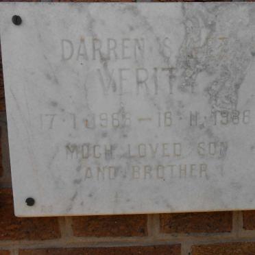 VERITY Darren S. Vez 1968-1986