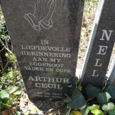 NELL Arthur Cecil 1945-2000 &amp; Maria Glodina 1939-