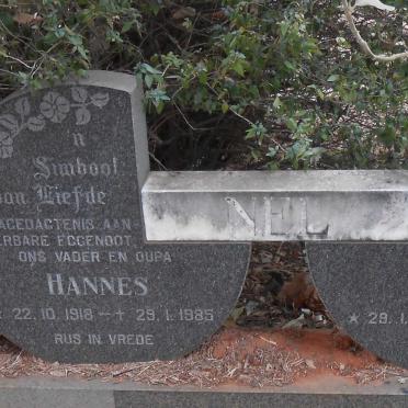 NEL Hannes 1918-1985 &amp; Katie 1922-1987