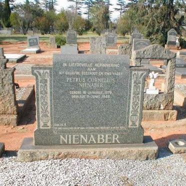 NIENABER Petrus Cornelius 1879-1946