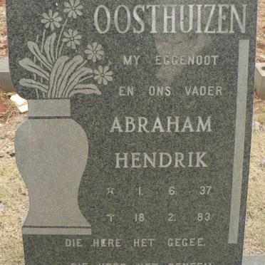 OOSTHUIZEN Abraham Hendrik 1937-1983