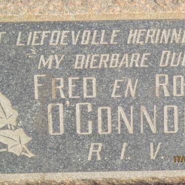 O'CONNOR Fred &amp; Rose 