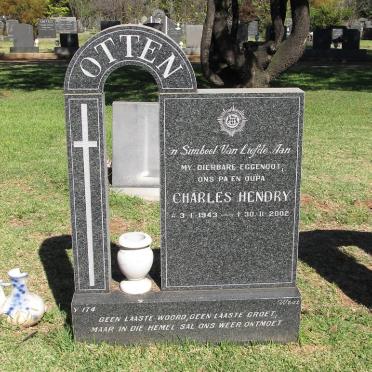 OTTEN Charles Hendry 1943-2002