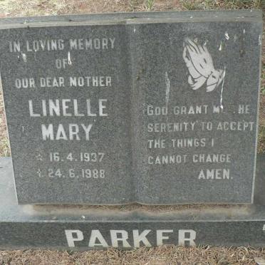 PARKER Linelle Mary 1937-1988