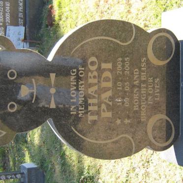 PADI Thabo 2004-2005