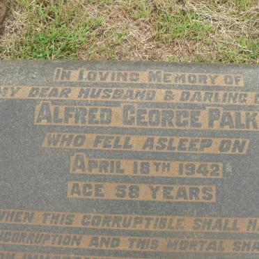 PALK Alfred George -1942