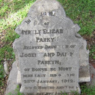 PARKYN Myrtle Elizabeth -1912