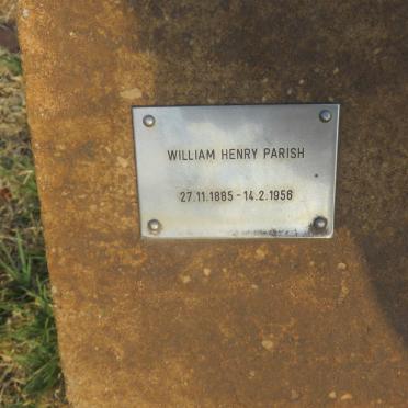 PARISH William Henry 1885-1956