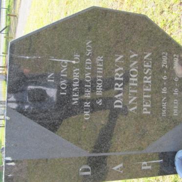 PETERSEN Darryn Anthony 2002-2002