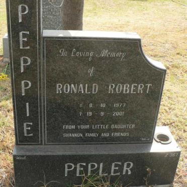 PEPLER Ronald Robert 1977-2001