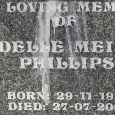 PHILLIPS Adelle Meisie 1985-2002