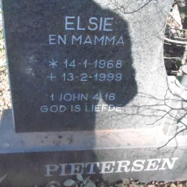 PIETERSEN Elsie 1968-1999