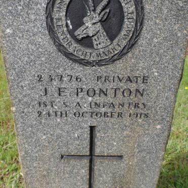 PONTON J.E. -1918