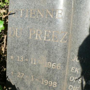 PREEZ Etienne, du 1966-1998