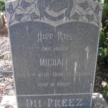 PREEZ Michael, du 1879-1966
