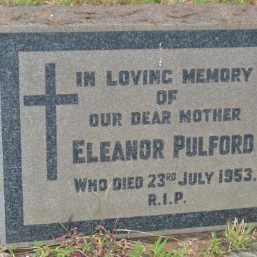 PULFORD Eleanor -1953