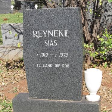 REYNEKE Sias 1919-1978