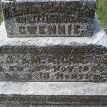 RICHARDS Gwennie -1908