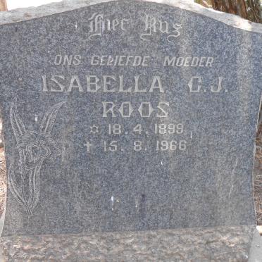 ROOS Isabella C.J. 1899-1966