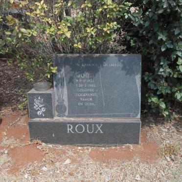 ROUX Jood 1922-1982