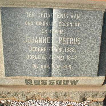 ROSSOUW Johannes Petrus 1886-1948