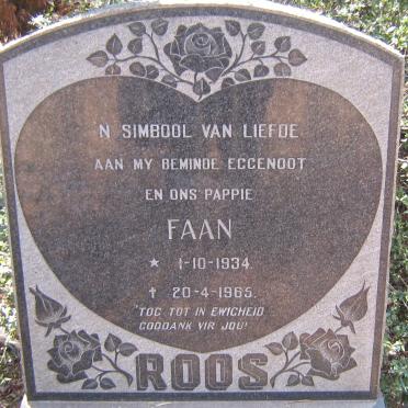 ROOS Faan 1934-1965