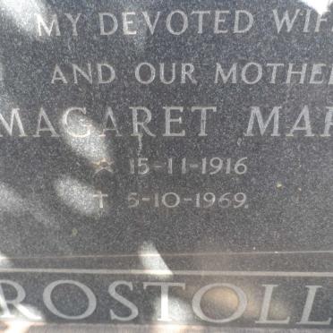 ROSTOLL Margaret Mary 1916-1969