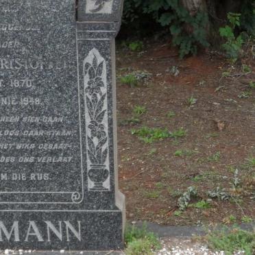 ROTHMANN Johannes Christoffel 1870-1948 &amp; ? 1882-1963