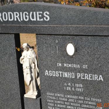 RODRIGUES Agostinho Pereira 1919-1997