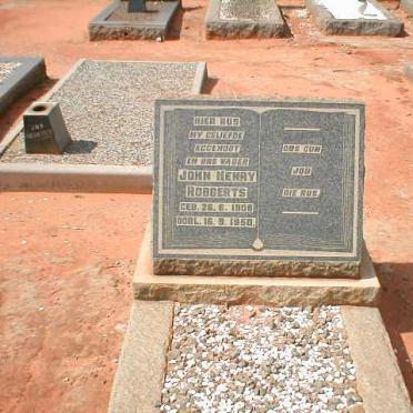 ROBBERTS John Henry 1908-1950