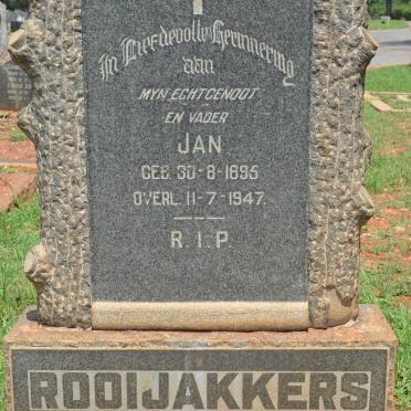 ROOIJAKKERS Jan 1895-1947 &amp; Ciska 1902-1975