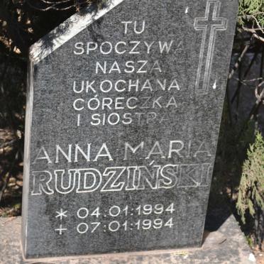 RUDZINSKI Anna Maria 1994-1994