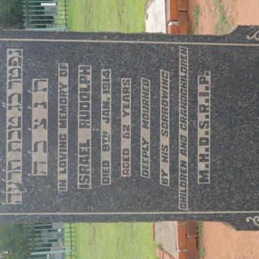 RUDOLPH Israel -1914