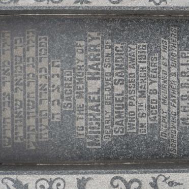 SANDIG Michael Harry -1916