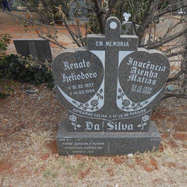 SILVA Inocência Azenha Matias, da 1928-2008 &amp; Renato Heliodoro 1927-1994