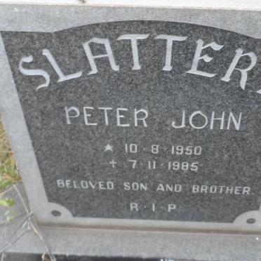 SLATTERY Peter John 1950-1985