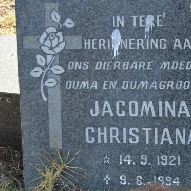 SMITH Jacomina Christiana 1921-1994