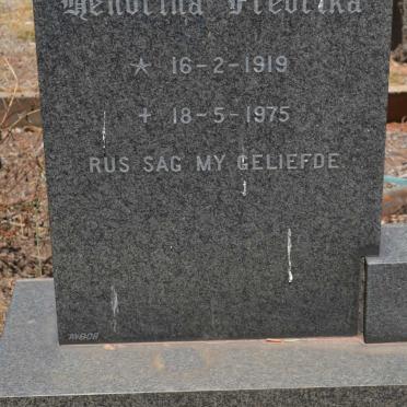 SMIT Hendrina Fredrika  1919-1975