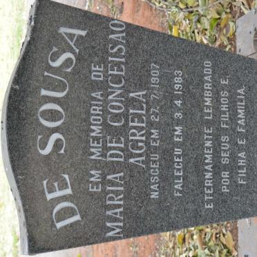 SOUSA Maria de Conceisao Agrela, de 1907-1983