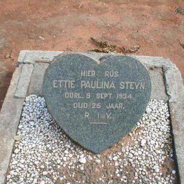 STEYN Ettie Paulina -1934